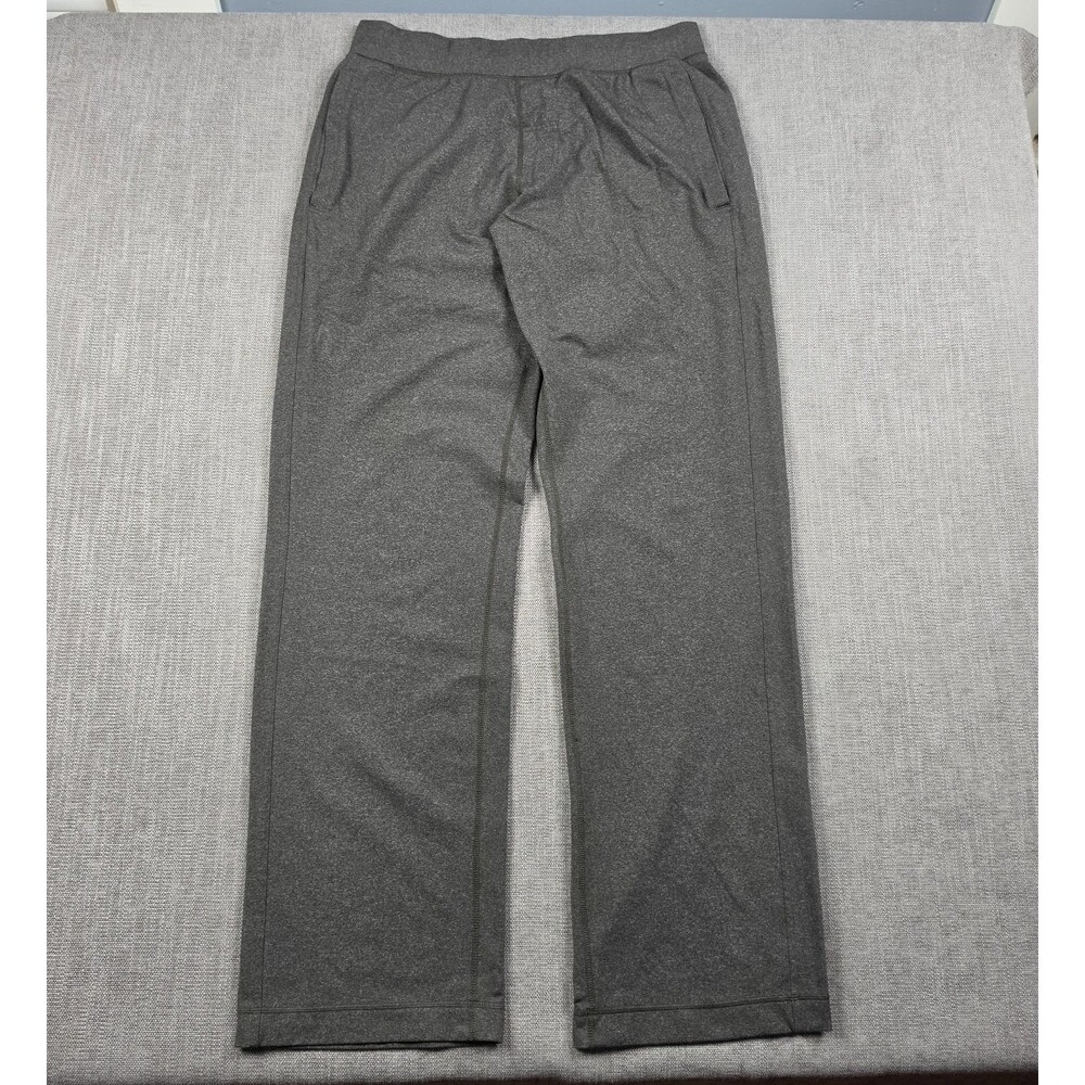 Lululemon Pants Mens XL Tall Gray Kung Fu Straight Leg Yoga Athleisure Lounge